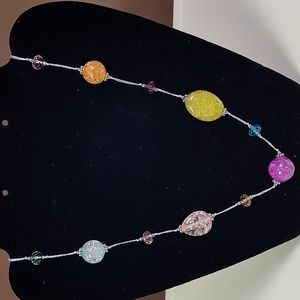 Premier Designs Long Multicolored Necklace